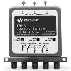 Agilent / Keysight 8764A 5-Port Coaxial Switch, DC to 4 GHz