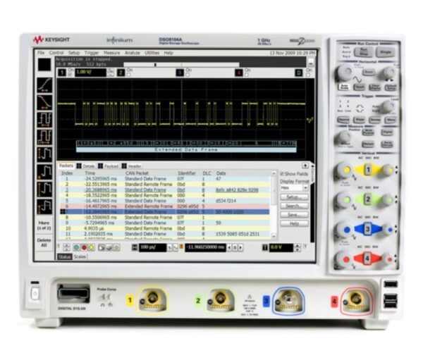 Agilent / Keysight DSO9104A Oscilloscope: 1 GHz, 4 Analog