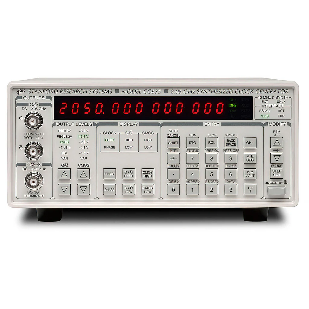 Stanford Research CG635 Clock Generator – 2 GHz 1 Stanford Research CG635 Clock Generator – 2 GHz