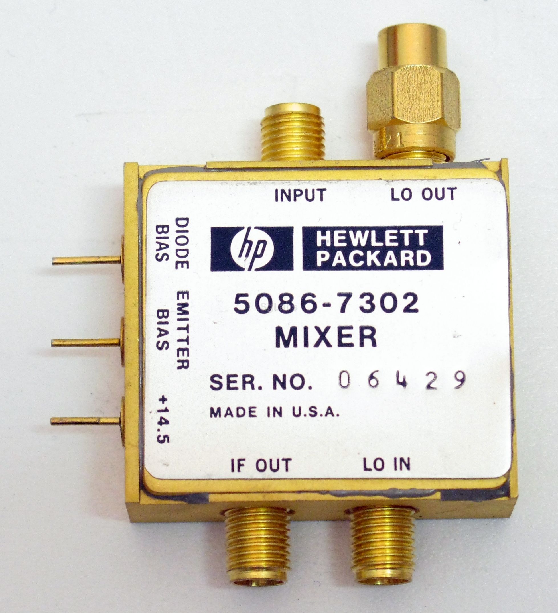 Agilent/Keysight 5086-7461 1 Agilent/Keysight 5086-7461