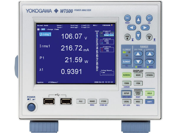 Yokogawa WT500 Power Analyzer