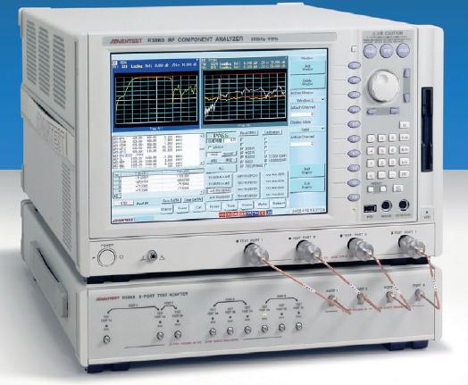 Advantest R3860 – RF component analyzer