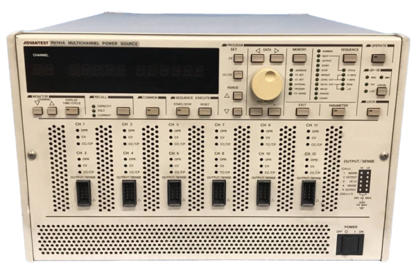 Advantest R6741A Multichannel Power Source