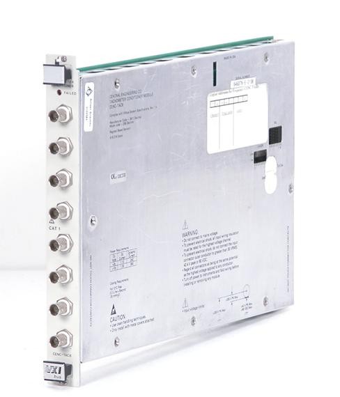 Agilent / Central Engineering CENC-TAC8 8-Channel Tachometer Conditioner Module