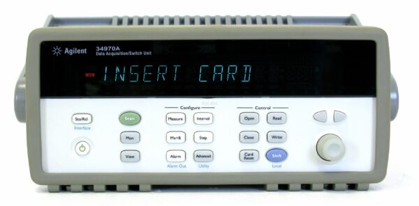 Agilent / HP 34970A Data Acquisition With Option 01