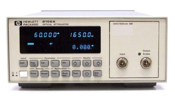 Agilent Keysight 8156A-221 Dual Channel Optical Attenuator