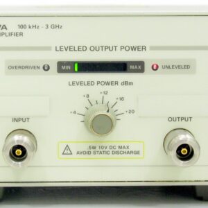 Agilent / Keysight 8347A RF Amplifier, 100 kHz to 3 GHz