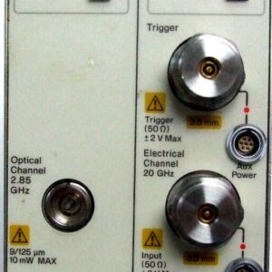 Agilent / Keysight 83481A 3 GHz optical / 20 GHz electrical module ,1000-1600 nm