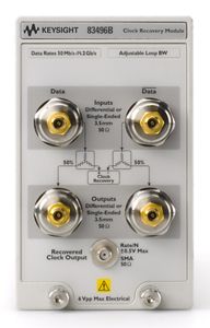Agilent / Keysight 83496A clock recovery module