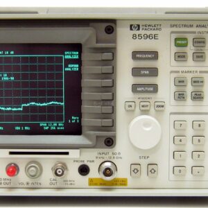 Agilent / Keysight 8596E Portable Spectrum Analyzer, 9 kHz to 12.8 GHz