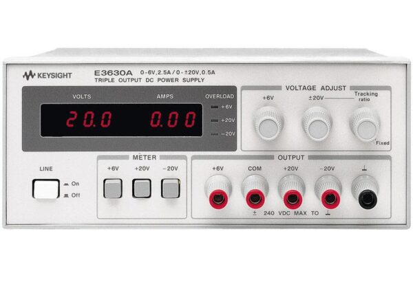 Agilent / Keysight E3631A 80W Triple Output Power Supply