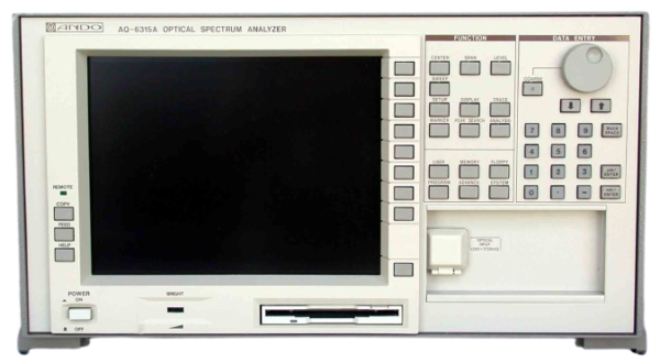 Ando AQ6315A 350-1750nm Optical Spectrum Analyzer