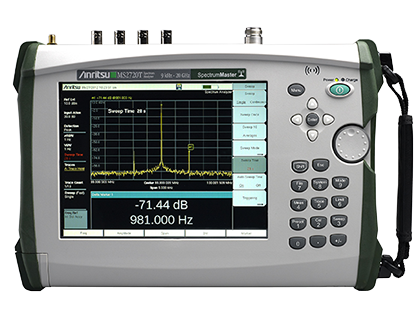 Anritsu MS2720T – Spectrum Master Spectrum and Interference Analyzer