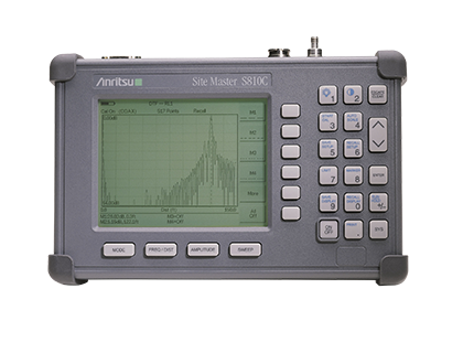 Anritsu S810C – Site Master Microwave Transmission Line and Antenna Analyzer; 3.3 GHz to 10.5 GHz