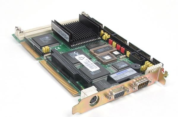 Asus / Aaeon SBC-455 Half-size 486 CPU Card with Flat Panel/CRT SVGA Interface