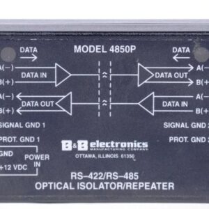 B and B Electronics 4850PIN RS-485 Optical Isolator / Repeater