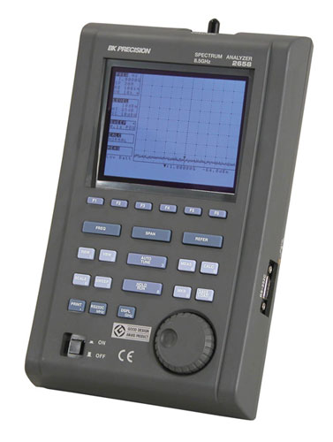 BK Precision 2658 Handheld Spectrum Analyzer 1 BK Precision 2658 Handheld Spectrum Analyzer