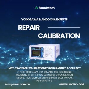 NIST traceable calibration for RF, optical, and electronic test equipment. Certified accuracy, fast turnaround, and compliance with industry standards.