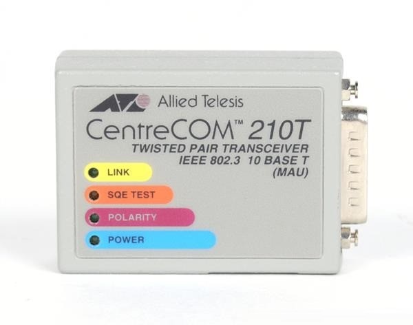 Allied Telesis AT-210T CentreCOM Twisted Pair Transceiver