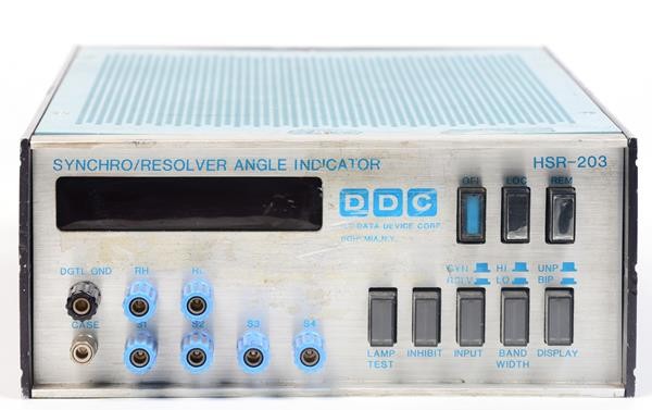 DDC HSR-203 Synchro and Resolver Angle Indicator