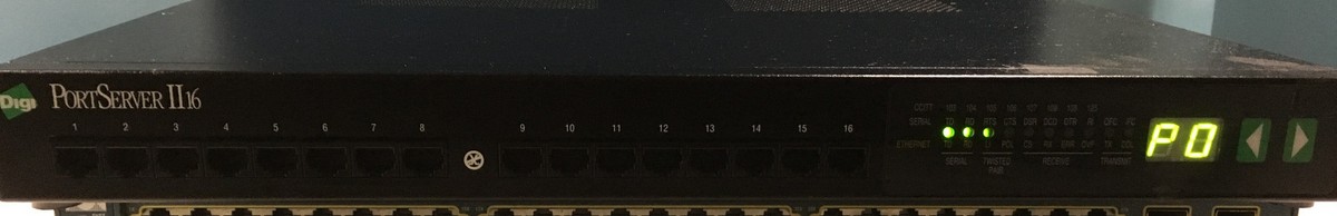 DIGI 500001719-01 PortServer II 16 Rack RJ45