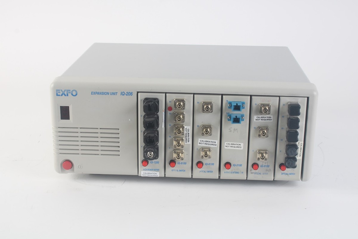 EXFO Expansion Unit IQ-206 with (2) IQ-3100 Modules