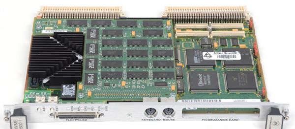 Emerson / Motorola MVME2604 VME64 Processor Module, 200 MHz, 16 MB RAM