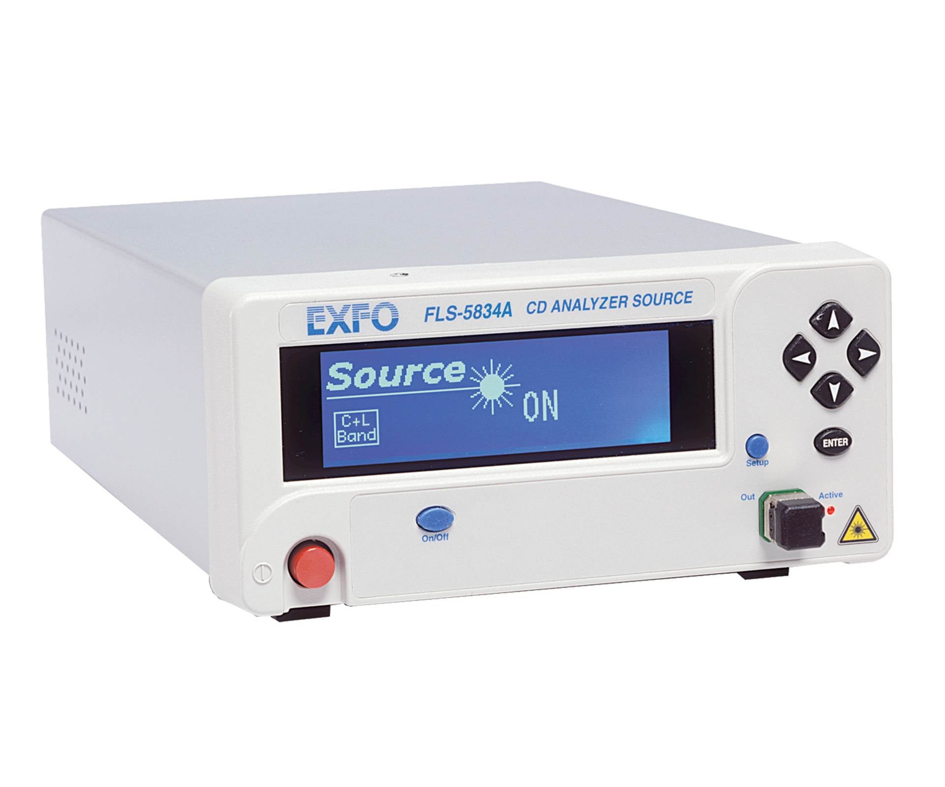 Exfo FLS-5834A CD/PMD Analyzer Source