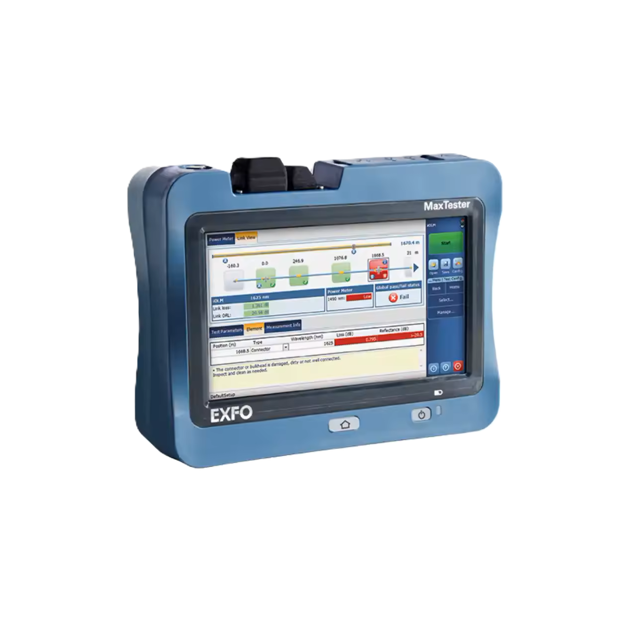 Exfo FTB-150-QUAD 260km 850 1300 1310 1550 OTDR