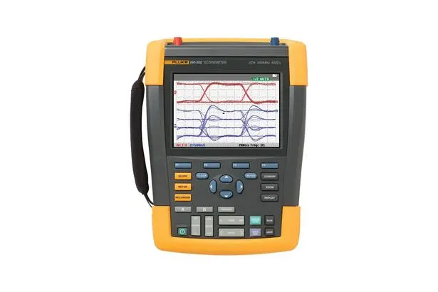 Fluke 190-502-III Color ScopeMeter, 500 MHz, 2 channels