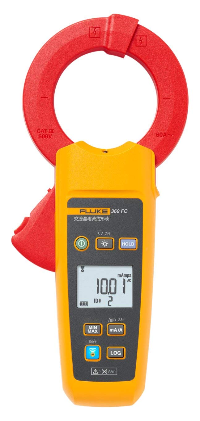 Fluke 369 FC True RMS Leakage Current Clamp Meter, 61 mm