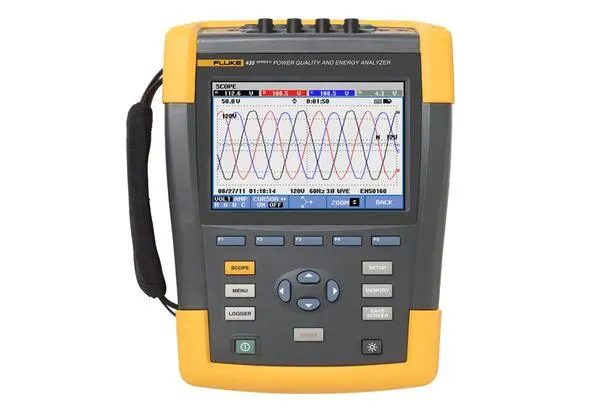 Fluke 435-II Three-Phase Power Quality and Energy Analyzer