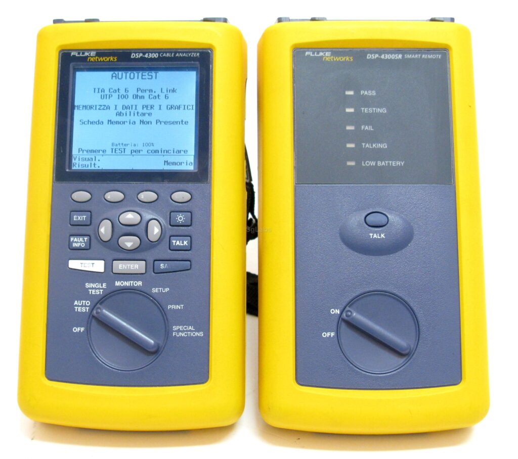 Fluke Networks DSP4300 Cable Certifier