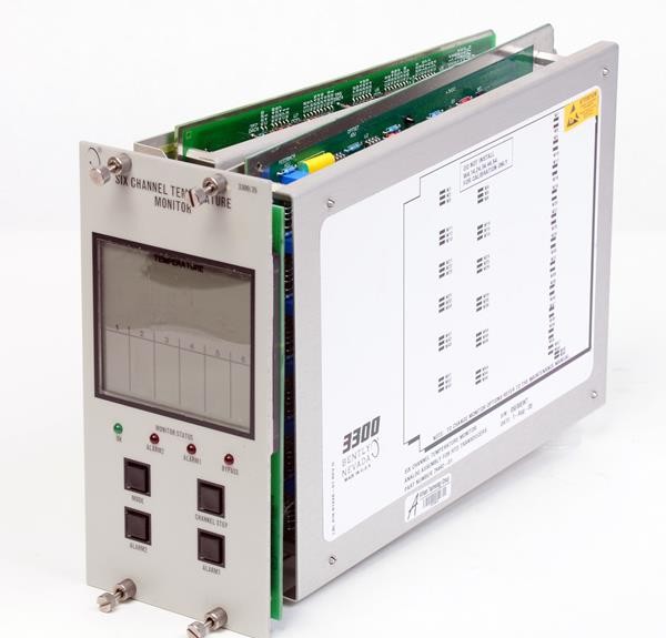 GE / Bently Nevada 3300/35-02-06-02-00-00 Six-Channel Temperature Monitor