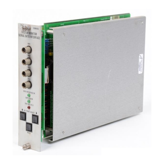 GE / Bently Nevada 3300/03-03-01 System Monitor