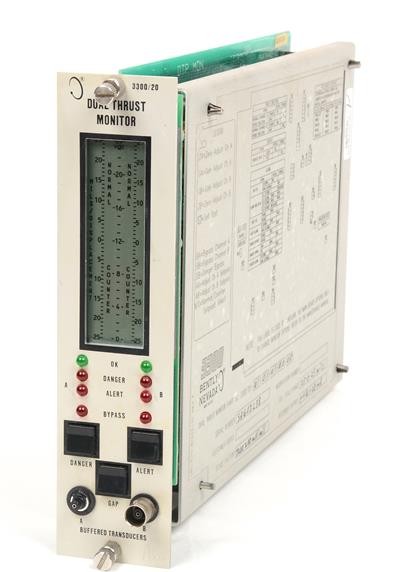 GE Bently Nevada 330020-03-01-01-00-00 Dual Thrust Position Monitor
