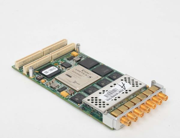 GE Fanuc / ICS ICS-1555A-005 4-Channel, 160/180 MHz 16-bit ADC PMC Module with Virtex-5 SX95T User Programmable FPGA