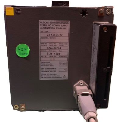 Gossen Konstanter 24K8RU12 DC Power Supply 8V 12A 1 Gossen Konstanter 24K8RU12 DC Power Supply 8V 12A