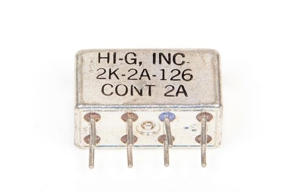 HI-G 2K-2A-126 Half Size Crystal CAN Relay