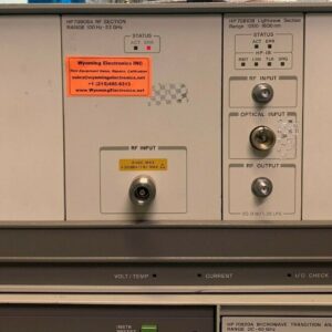 HP 70001A / 70908A RF SECTION RANGE 100 Hz-22GHz. AND 70810A