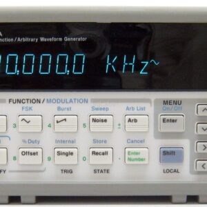 HP / Agilent 33120A Function / Arbitrary Waveform Generator, 15 MHz