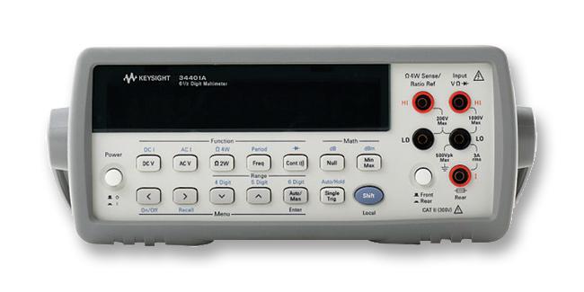 HP / Agilent 34401A Digital Multimeter, 6 Digit