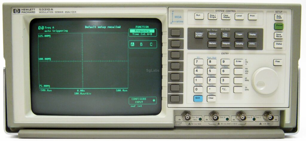 HP / Agilent 53310A Modulation Domain Analyzer