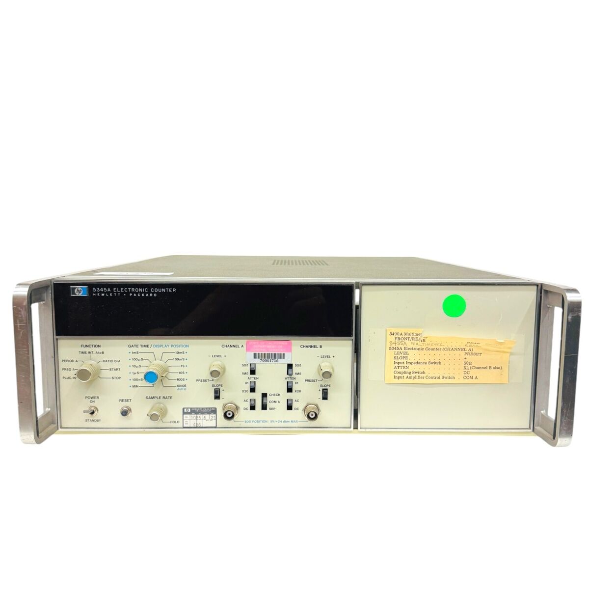 HP / Agilent 5345A 500 MHz Universal Counter