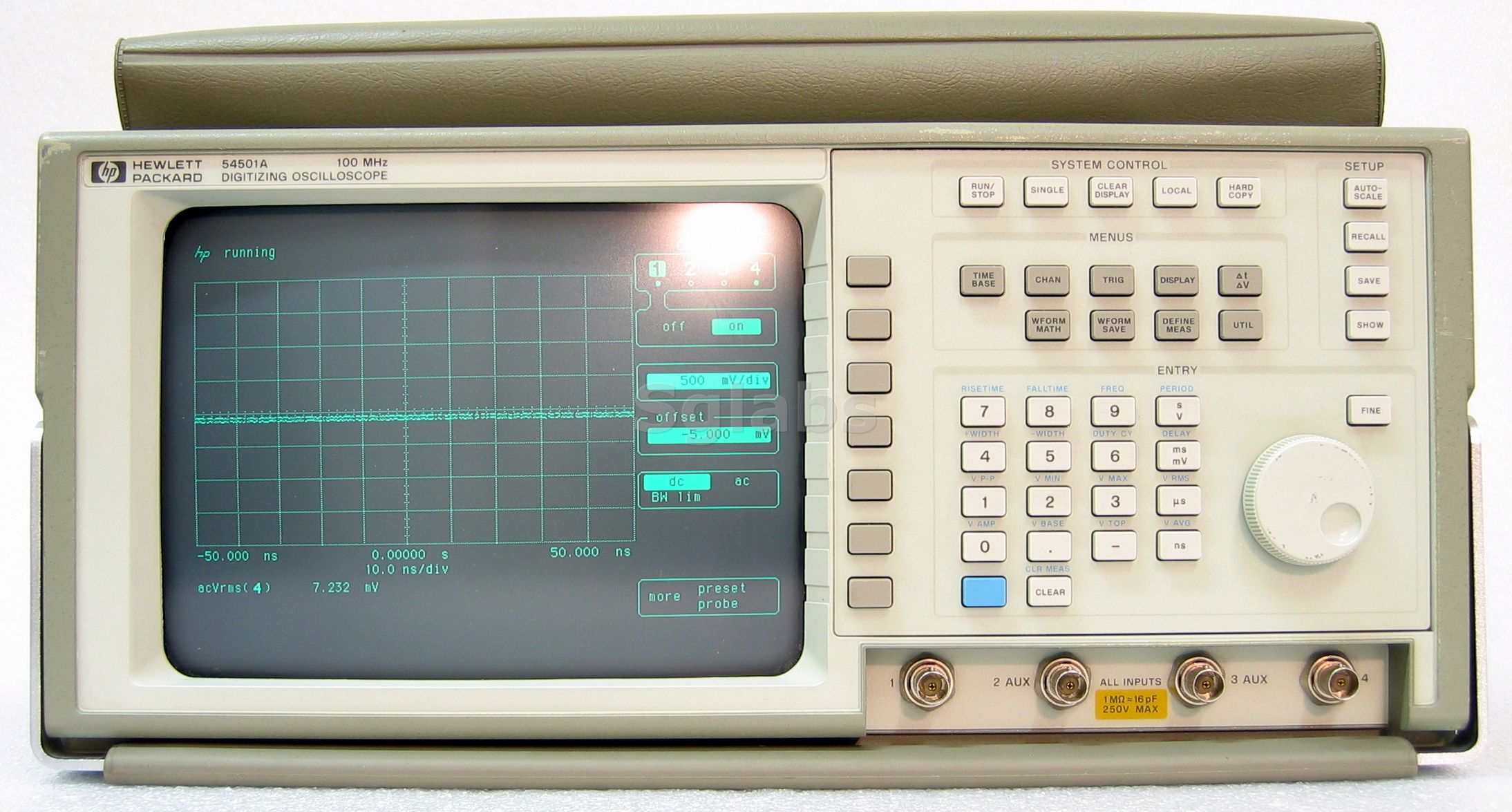 HP / Agilent 54501A 100 MHz Digitizing Oscilloscope