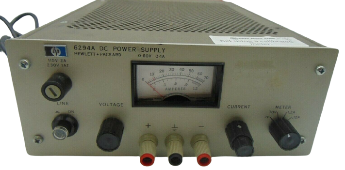 HP / Agilent 6294A DC POWER SUPPLY 0-60V / 0-1A