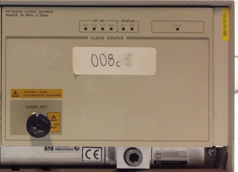 HP / Agilent 70312A 1.5 GHz Clock Source Module