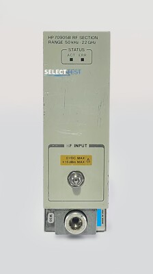 HP / Agilent 70905B RF Section, 50 kHz to 22 GHz 1 HP / Agilent 70905B RF Section, 50 kHz to 22 GHz