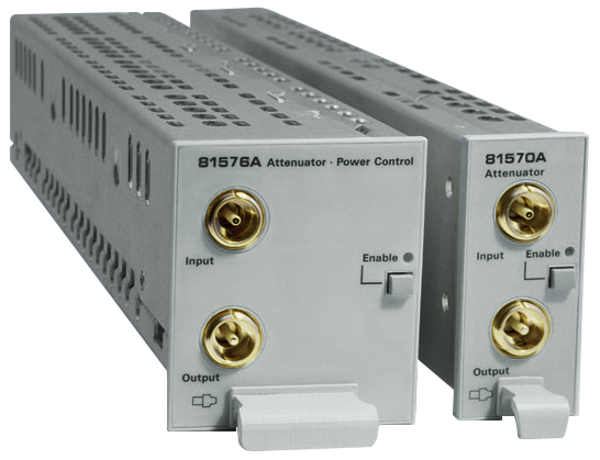 HP Agilent 81575A Variable Optical Attenuator Modules with Power Control and Straight Interface