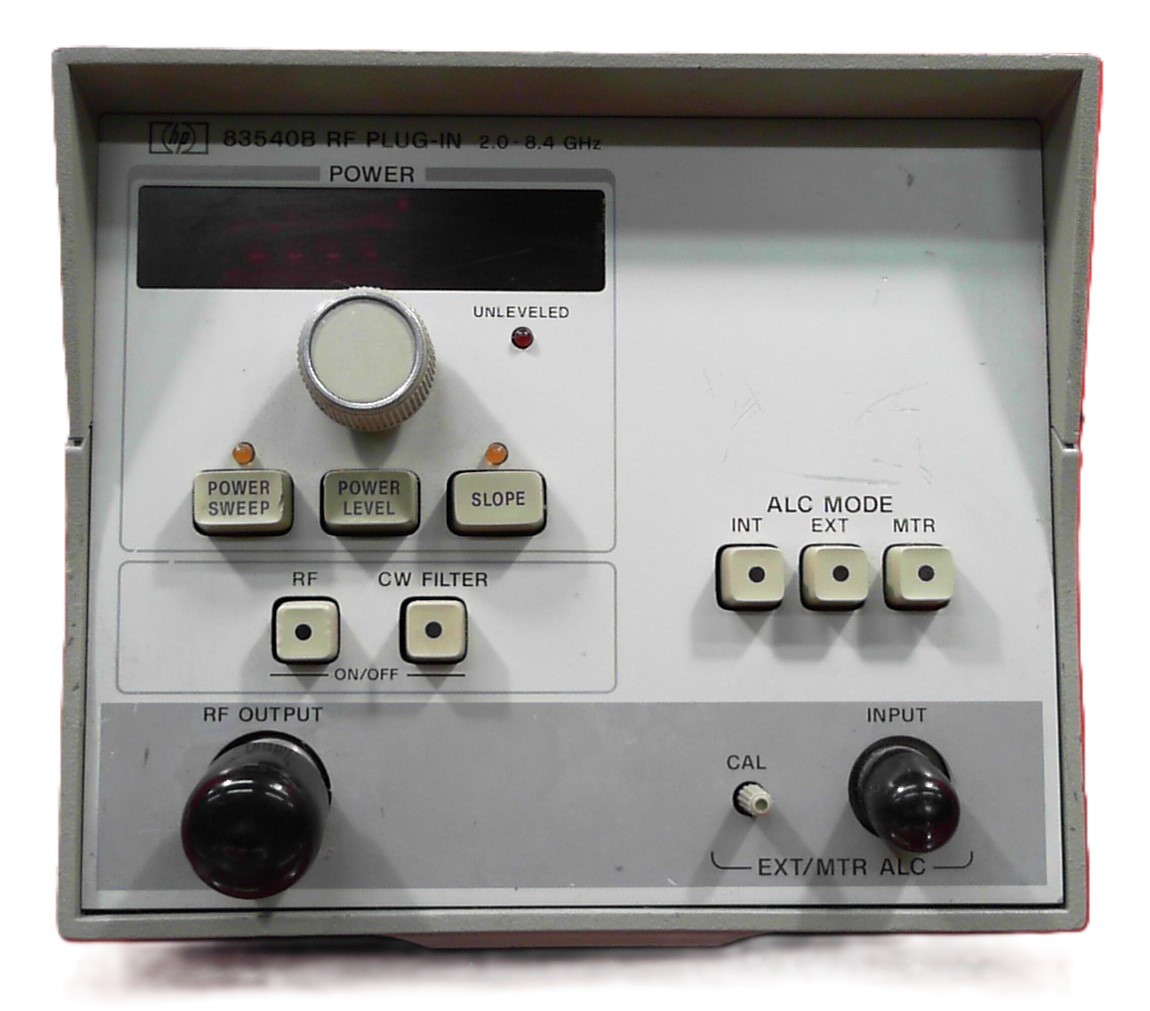 HP Agilent 83545A RF plug-in for 8350AB, 5.9-12.4 GHz
